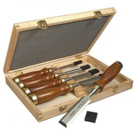 Coffret de 5 pièces – Ciseaux à bois – Stanley – 2-16-217