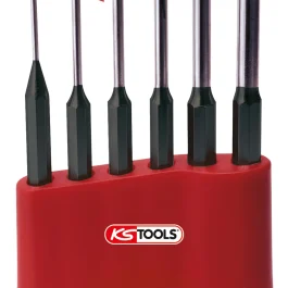 Jeu de chasses goupilles octogonale 3-4-5-6-8-10mm – KS Tools – 156.0200