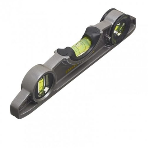 niveau torpedo aluminium fatmax xtreme de 25 cm stanley 0 43 609