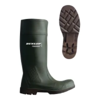 Botte de securite dunlop professional full safety s5 ci sra – coloris : vert – niveau de protection : s5 – pointure : 3