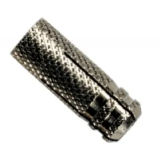 Chevilles laiton RAWLCAP RC, diamètre taraudage 6 mm, longueur 23 mm, pour vis métaux diamètre 8 mm, longueur 23 mm, boîte de 10