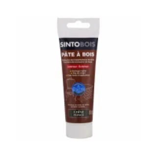 PATE A BOIS A L’EAU CHENE FONCE TUBE 80 GR – SINTO FIXATION ASSEMBLAGE (vendu par 10) – SINTO – 37405 (vendu par 10)