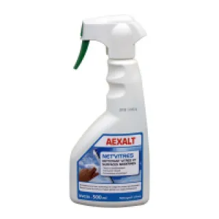 NET’VITRES nettoyant vitres et surfaces modernes à l’alcool 500 ml Aexalt