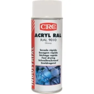 PEINTURE RAL9010 BLANC MAT 520ML – CRC INDUSTRIES FRANCE PRODUIT DE TRAITEMENT ET MAINTENANCE (vendu par 6) – CRC INDUSTRIES FRANCE – 31066 (vendu par 6)