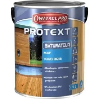 Saturateur pour bois Protext de DURIEU OWATROL 5L Miel