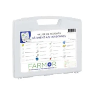 Valise de secours bâtiments 4/6 personnes FAR 2077 PP Farmor