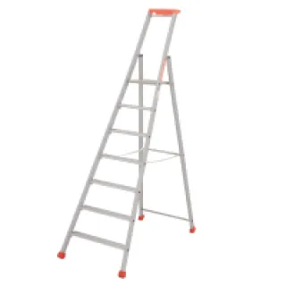 Escabeau 7 marches Tubesca Comabi MP PRO hauteur de travail max 3,54m alu anodisé TUBESCA COMABI