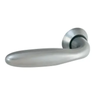 Bequille opera ros 6371 bec de cane chrome velours – finition : chromé velours – version : bdc – VACHETTE – ASSA ABLOY