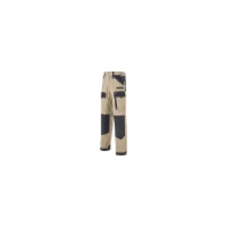 PANTALON RULER BEIGE / NOIR – Lafont – Taille 44/46