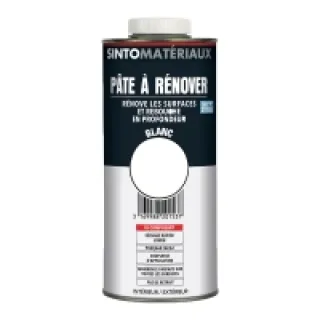 MASTIC A RENOVER BLANC SINTO MATERIAUX 1,455KG – SINTO FIXATION ASSEMBLAGE (vendu par 6) – SINTO – 820153 (vendu par 6)