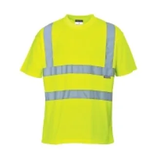 Tee-Shirt Haute Visibilité S478 gamme éco Jaune – Portwest – Taille M