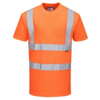 Tee shirt Haute Visibilité Portwest GO/RT Orange S