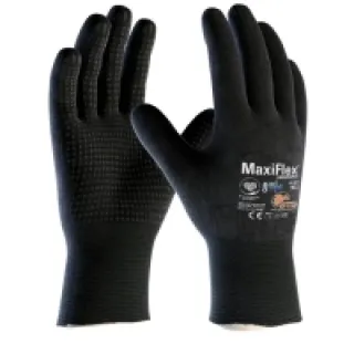 Gants tricoté Nylon/Lycra®  Maxiflex® Endurance™ noir T9 – ATG – MXFLEND847.T9