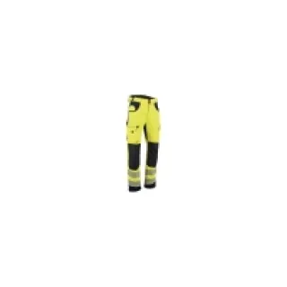 PANTALON HAUTE VISIBILITE DEFENSE MARINE/JAUNE T40 – LMA LEBEURRE PROTECTION HYGIENE ET SECURITE – LMA LEBEURRE – 166740