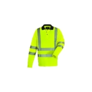 Polo haute visibilité manches longues Yard jaune – Coverguard – Taille M