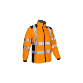 Veste Softshell HV Kanpa orange et marine – Coverguard – Taille 2XL