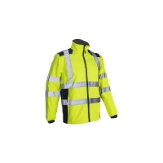 Veste Softshell HV Kanpa jaune et marine – Coverguard – Taille XL