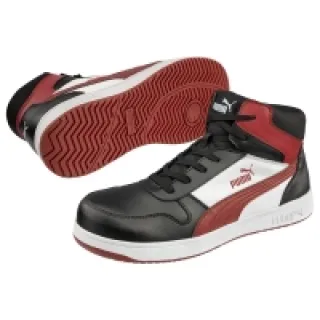 Chaussure de sécurité Frontcourt noir/blanc/rouge S3L P 38 – PUMA – 630050201000038