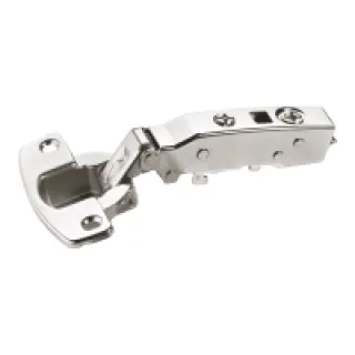 Charnière sensys 8645i – Coudure : 0 mm – Décor : Nickelé – Entraxe : 45 mm – Fixation : Sans outils – Montage : En app