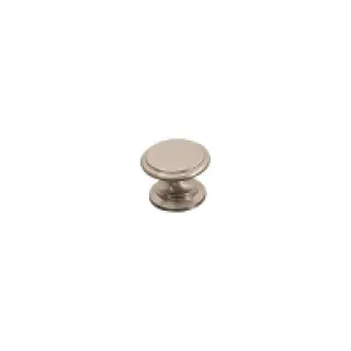 Bouton zamac – Hauteur : 23 mm – Décor : Nickelé mat – Diamètre : 32 mm – Matériau : Zamac – FOSUN