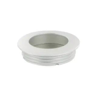 Poignée cuvette aluminium – Décor : Aluminium – Diamètre : 42 mm – Encastrement : Ø 35 mm – Matériau : Aluminium – Prof