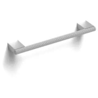 Poignée inox moleté avec support zamack – Entraxe : 160 mm – Longueur : 182 mm – FOSUN