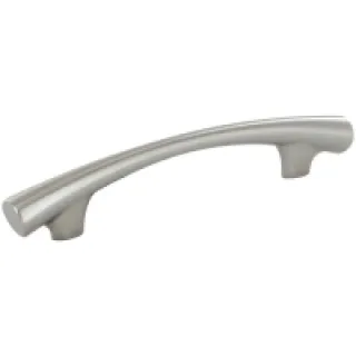 Poignée métal arco – Décor : Inox satiné – Entraxe : 128 mm – Longueur : 185 mm – MARELLA