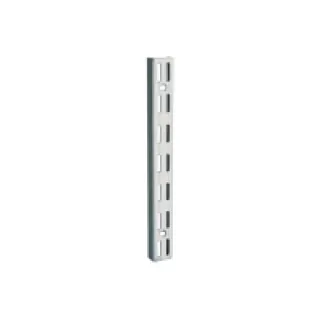 Crémaillère double en acier – entraxe 32 mm – Décor : Blanc – Longueur : 950 mm – RAL : 9003 – ELEMENT SYSTEM