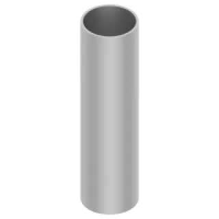 Tube inox diva – Materiau : Inox 304 – Diametre : 35 – Long  : 2,00 m – CROISEE DS