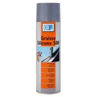 Graisse silicone 500 aérosol de 650ml brut / 400ml net  – KF – 6088