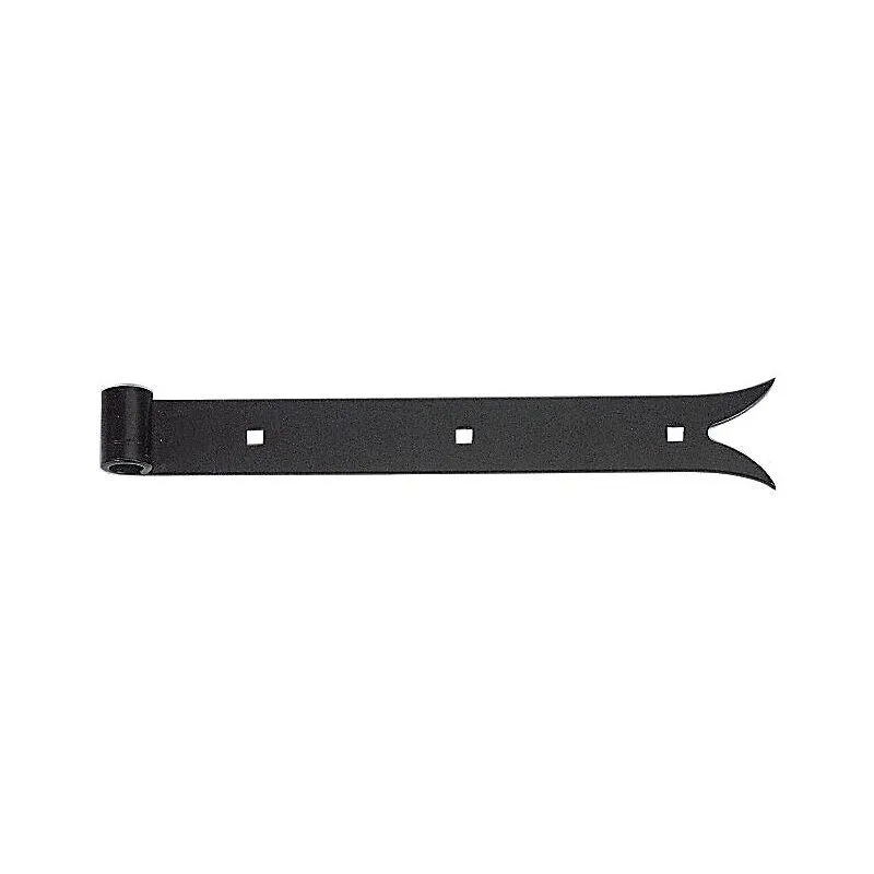 Penture en acier traitement phorétique noir longueur 500 mm – TORBEL