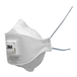 Boîte de 10 masques pliables jetables série Aura™ 9322+ FFP2 avec soupape – 3M – 7000088722