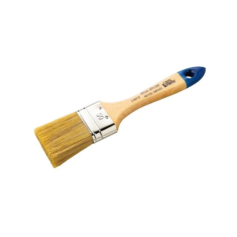 Brosse Plate Acrylique 20mm L’Outil Parfait