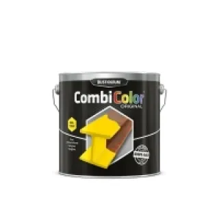 Primaire de protection antirouille et finition CombiColor Original jaune or RAL 1004 seau 2.5l – RUST-OLEUM – 7349.2.5