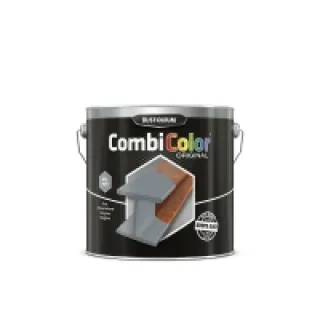 Primaire de protection antirouille et finition CombiColor Original gris argent RAL 7001 seau 2.5l – RUST-OLEUM – 7382.2.5