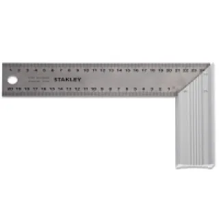 Équerre de menuisier lame inox STANLEY 250 x 140 x 250 mm – 1-45-685