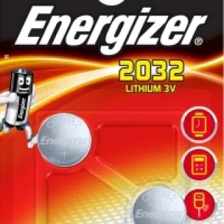 Blister Energizer De 2 Piles Cr2032