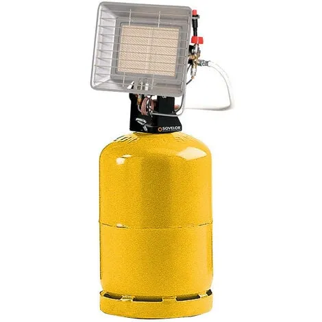 Sovelor – Chauffage radiant mobile Gaz Propane 4200W – SOLOR4200CAP