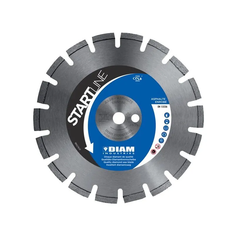 Disque Diamant Asphalte Intensif D350x25.4 Diam Industries