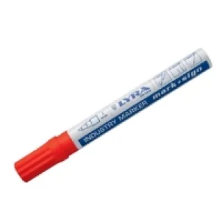 Marqueur peinture laquée rouge pointe 2-4 mm – Lyra