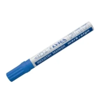 Marqueur peinture laquée bleu pointe 2-4 mm – Lyra