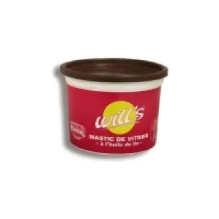 Mastic Vitrier Pur Lin Mondial Naturel Seau 5kg