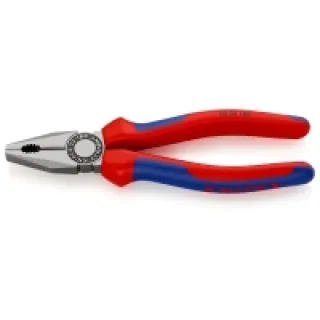 Knipex 03 02 180 – Alicate universal 180 mm con mangos bicomponentes