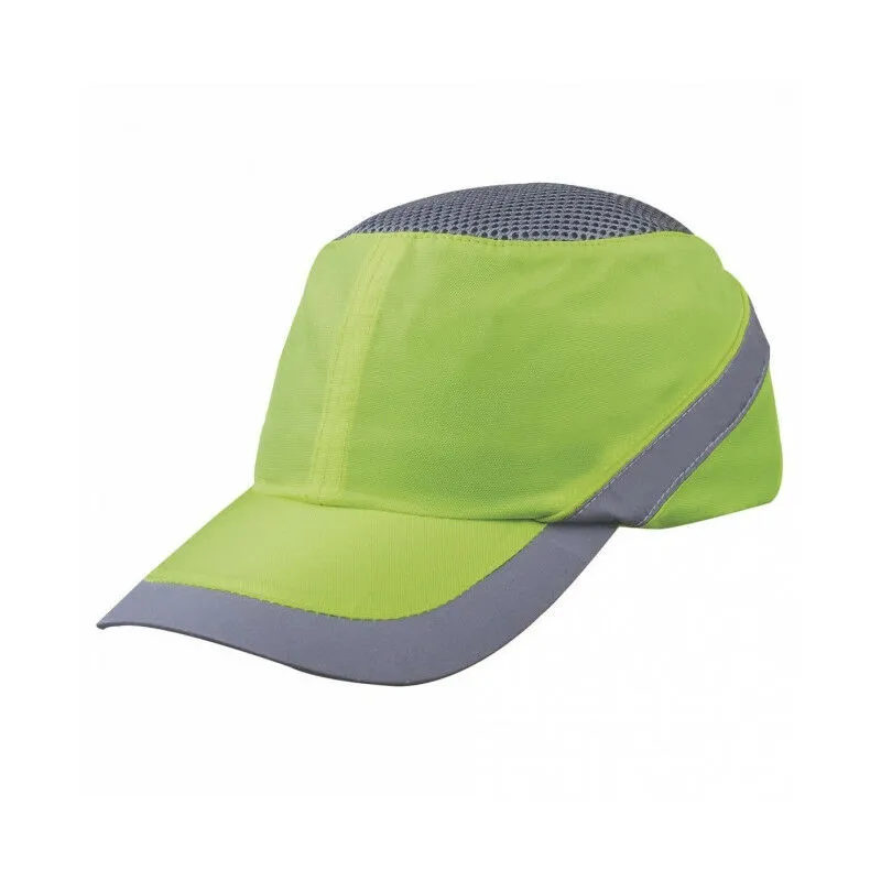 Casquette anti-heurt jaune fluo – gris Air Coltan DELTA PLUS