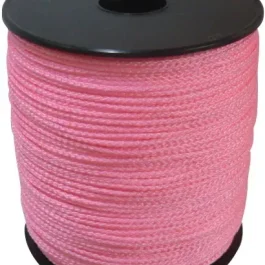 Tresse Polypropylene Rose Fluo 1.5mm x 200m Corderies Tournonaises