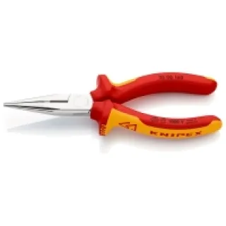 Knipex 25 06 160 – Alicate de montaje con filos de corte aislado VDE 160 mm con mangos bicomponentes