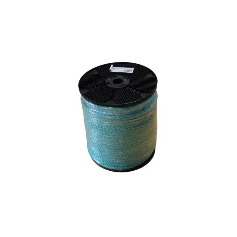 Cordage Polypropylene Vert 10mm x 100m Corderies Tournonaises