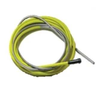 Gaine guide fil acier Jaune pour torche 25×45 4M Air Binzel