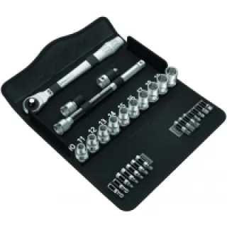 Jeu de cliquet Zyklop metal 1/2″ (28 pièces) – 05004077001 – Wera