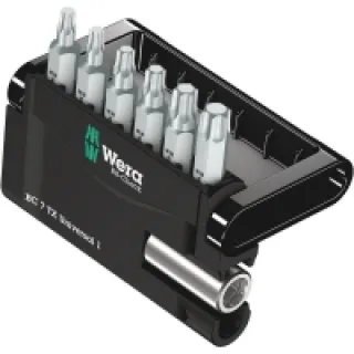 Estuches de puntas Bit-Check 7 TORX Universal 1 SB – Wera